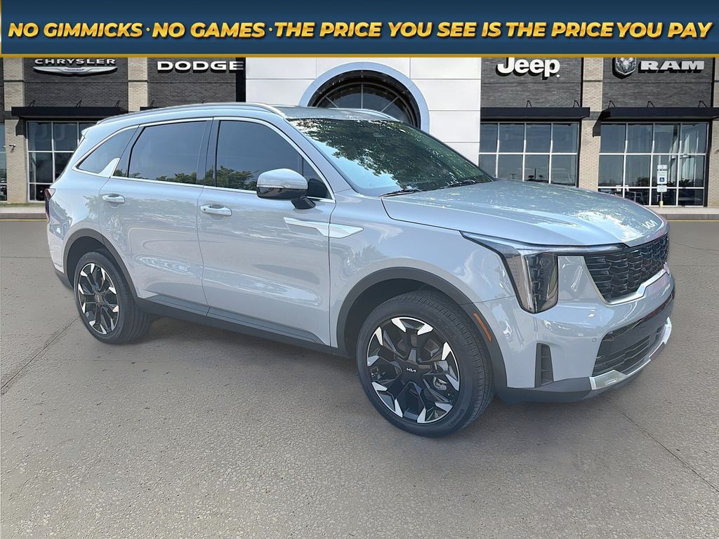 Wolf Gray 2025 Kia Sorento SUV / Crossover All-Wheel Drive 8-Speed Dual Clutch