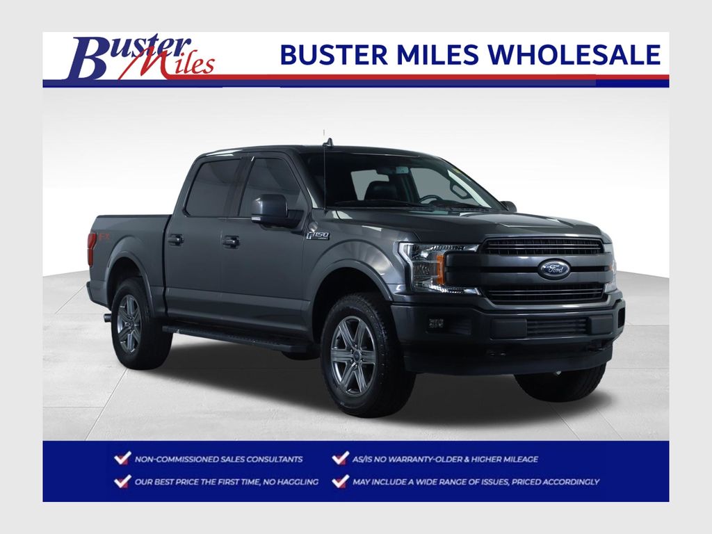 Gray (Magnetic) 2018 Ford F-150 Pickup Truck Four-Wheel Drive Automatic