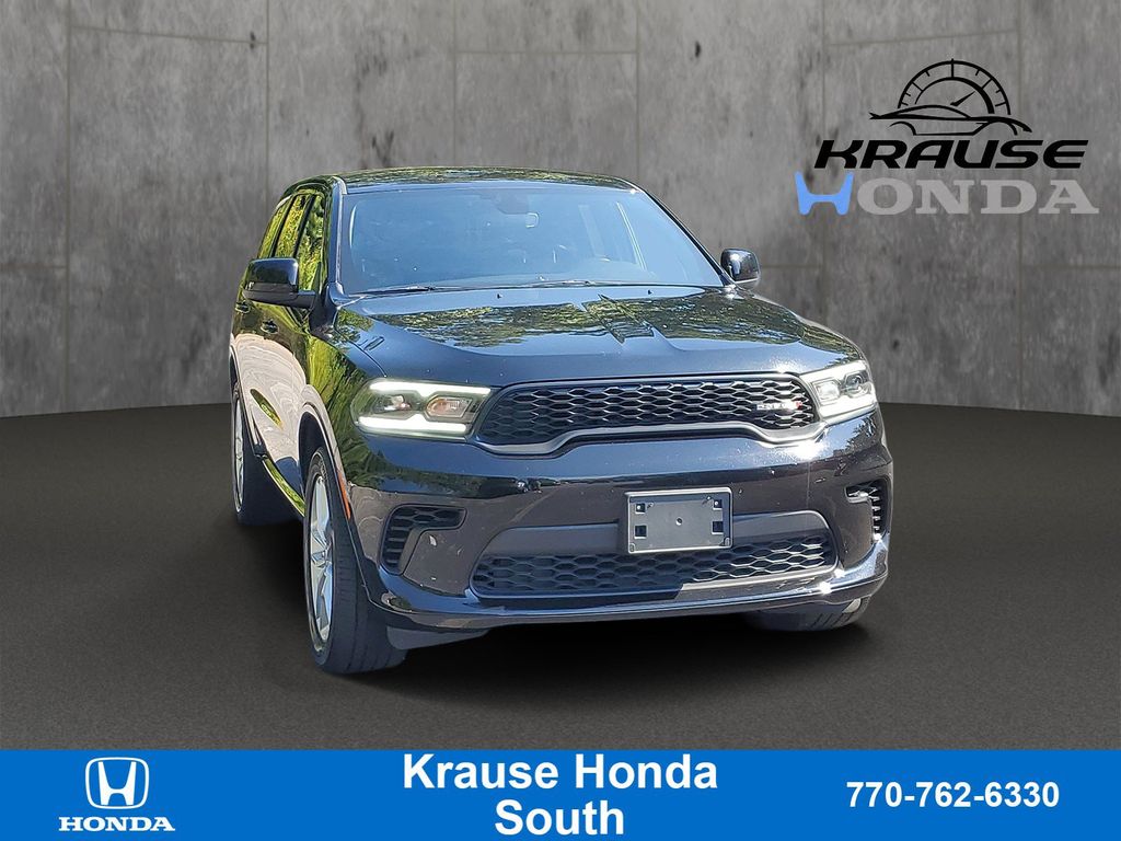 DB Black Clearcoat 2025 Dodge Durango SUV / Crossover All-Wheel Drive 8-Speed Automatic