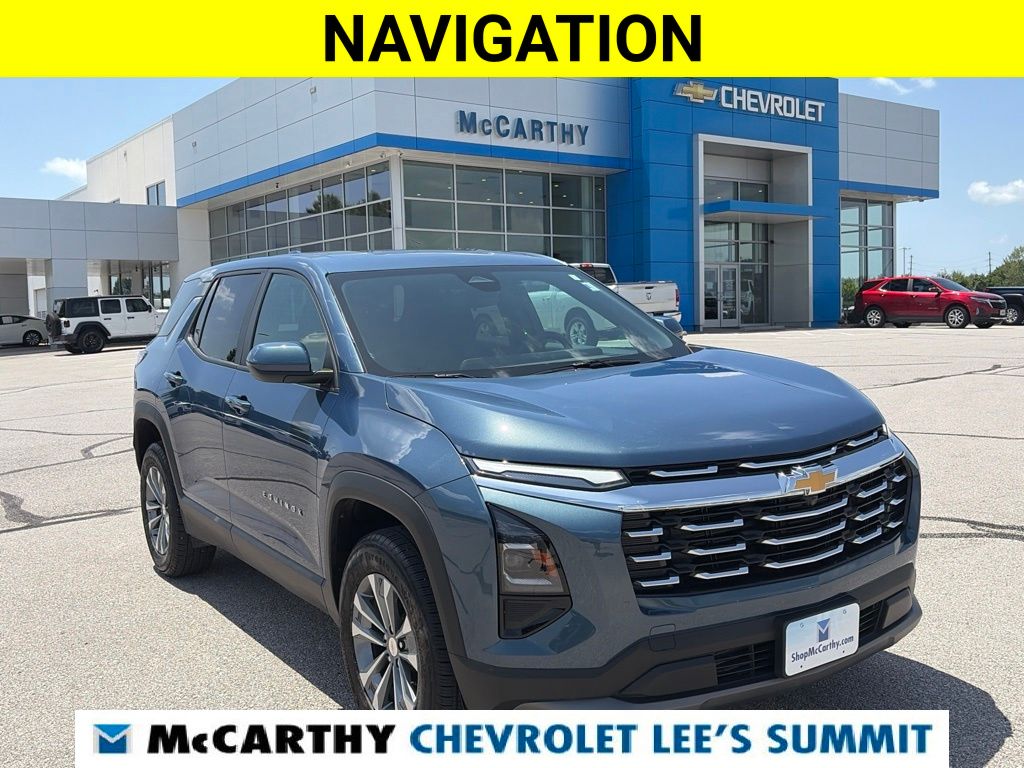 Lakeshore Blue 2025 Chevrolet Equinox SUV / Crossover Front-Wheel Drive Continuously Variable Transmission