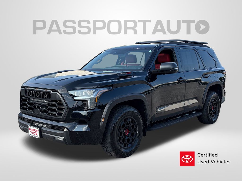 Midnight Black Metallic 2025 Toyota Sequoia SUV / Crossover Four-Wheel Drive Automatic
