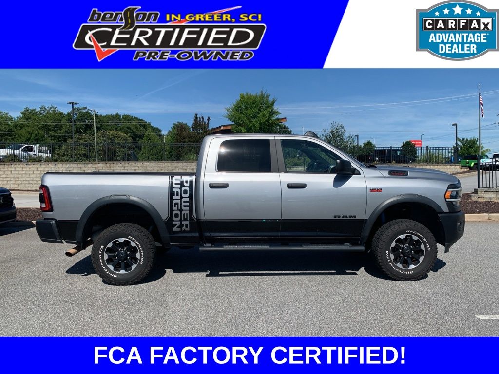 Billet Silver Metallic 2022 RAM 2500 Power Wagon Crew Cab 4WD Pickup Truck Four-Wheel Drive 8-Speed Automatic