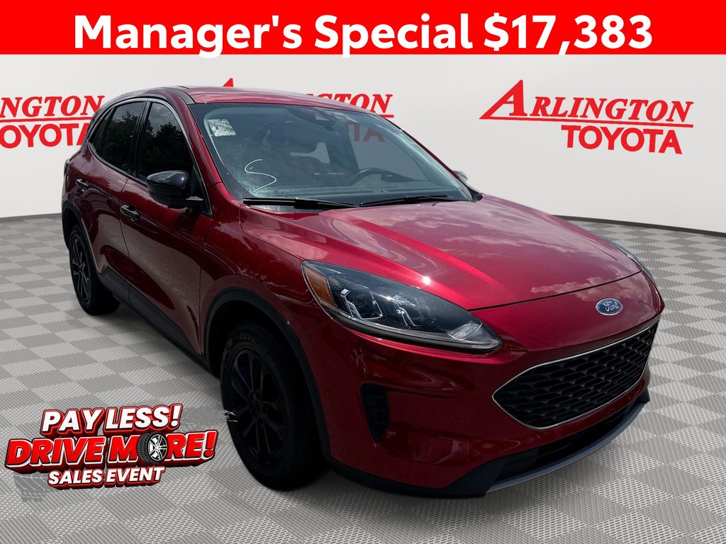 Red Metallic 2022 Ford Escape SUV / Crossover All-Wheel Drive 8-Speed Automatic