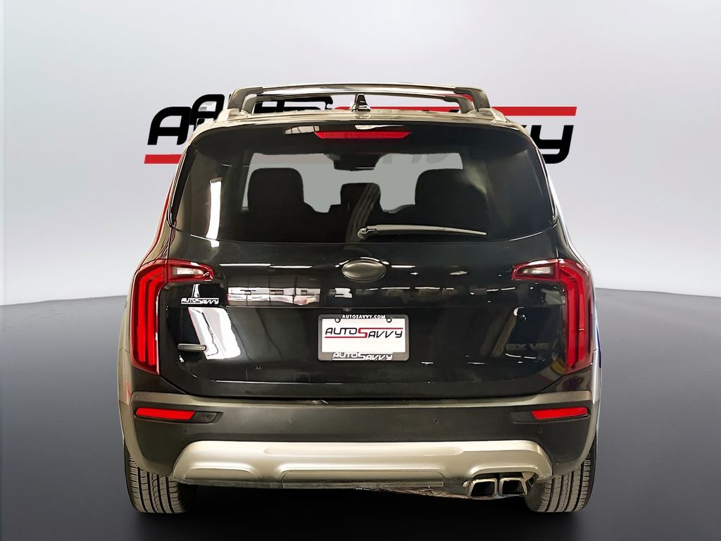 Used 2021 Black Kia EX image 6