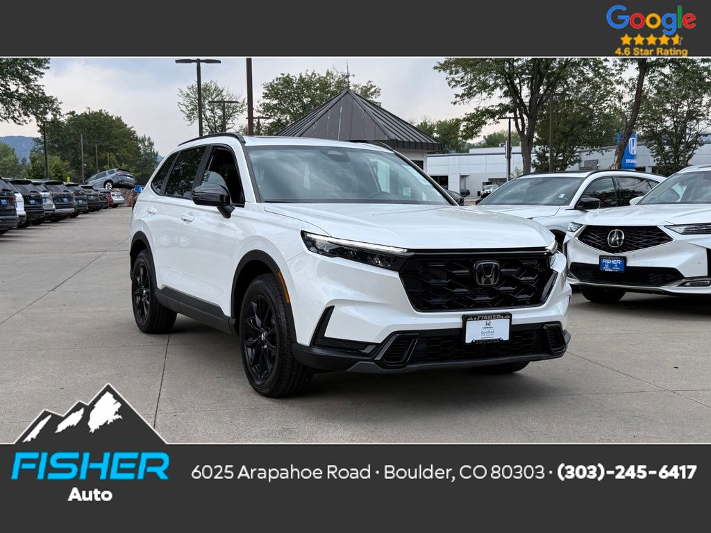 Gray (Platinum) 2026 Honda CR-V Hybrid SUV / Crossover All-Wheel Drive Continuously Variable Transmission