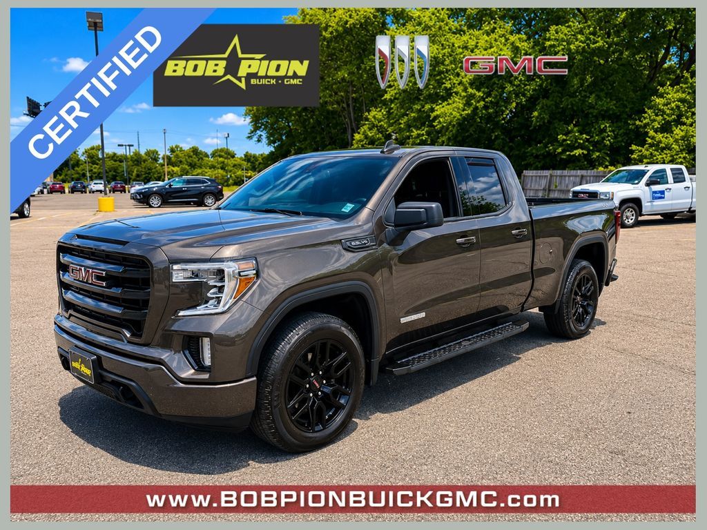 Brownstone Metallic 2021 GMC Sierra 1500 Pickup Truck Four-Wheel Drive 8-Speed Automatic