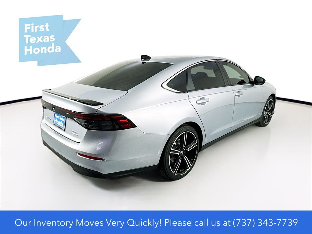 New Car 2025 Honda Accord Hybrid  Sport For Sale Under $35,000 In Austin, Texas