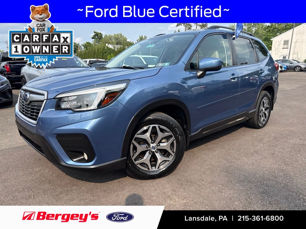 2021 Subaru Forester Azul (Horizon Blue Pearl) SUV/Crossover Tracción en las cuatro ruedas Transmisión variable continua