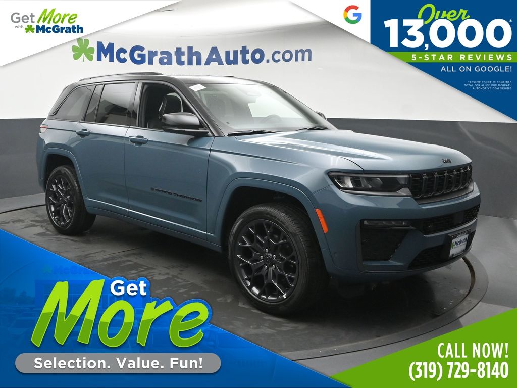 Gray (Steel Blue) 2027 Jeep Grand Cherokee SUV / Crossover Four-Wheel Drive 8-Speed Automatic