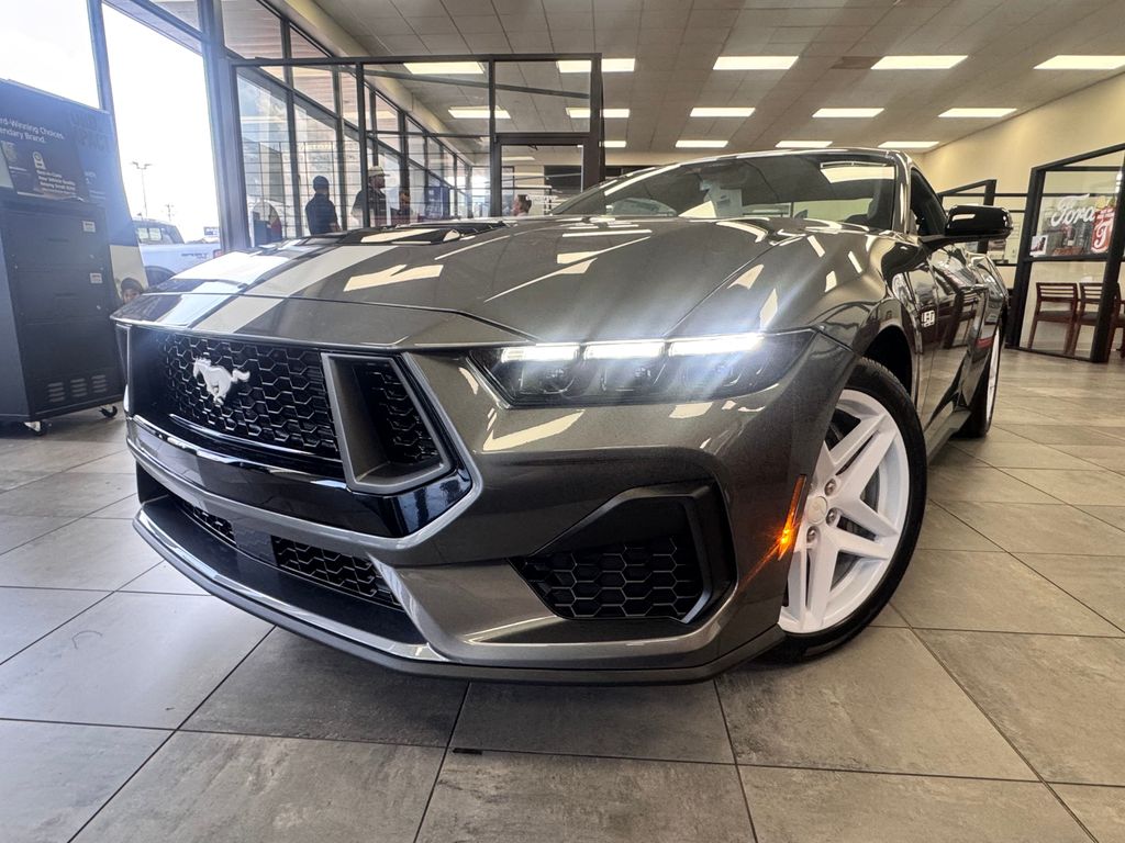 Gray 2026 Ford Mustang Coupe Rear-Wheel Drive Automatic
