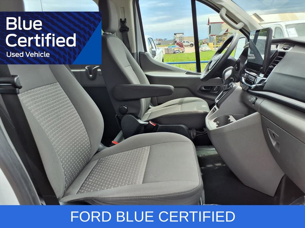 2023 Ford Transit-350 XLT White at North Houston Mitsubishi