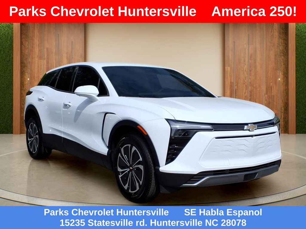Summit White 2026 Chevrolet Blazer EV SUV / Crossover Front-Wheel Drive 1-Speed Automatic