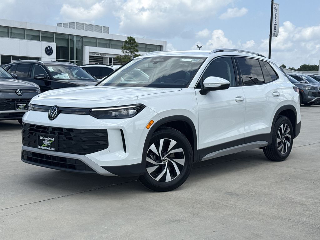 2026 Volkswagen Tiguan 2.0T S White at DeMontrond Auto Country