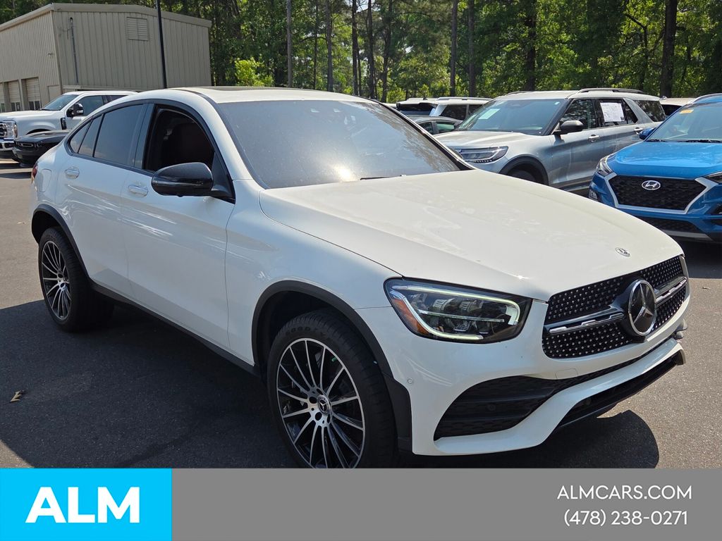 Used 2022 White Mercedes-Benz GLC 300 Coupe image 9