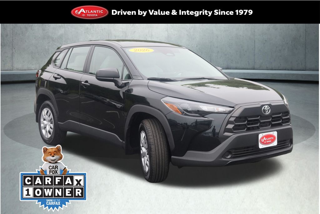 Jet Black 2026 Toyota Corolla Cross SUV / Crossover All-Wheel Drive Continuously Variable Transmission