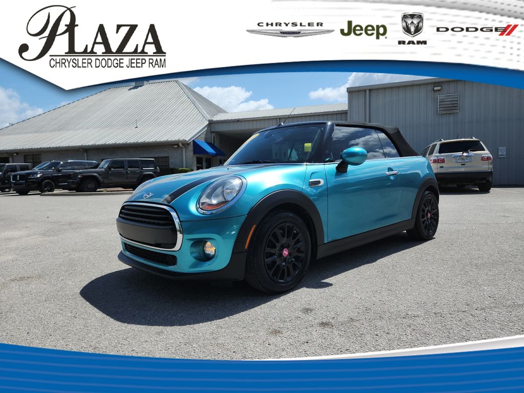 Green 2016 MINI Cooper Convertible FWD Convertible Front-Wheel Drive 6-Speed Automatic