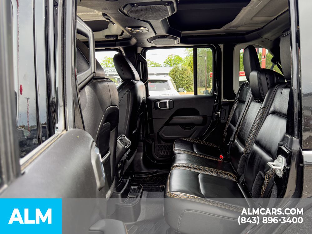 Used 2022 Black Clearcoat Jeep Unlimited Sahara High Altitude image 18