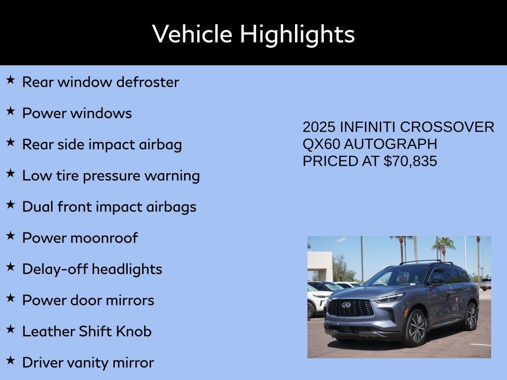 2025 INFINITI QX60 Autograph 2