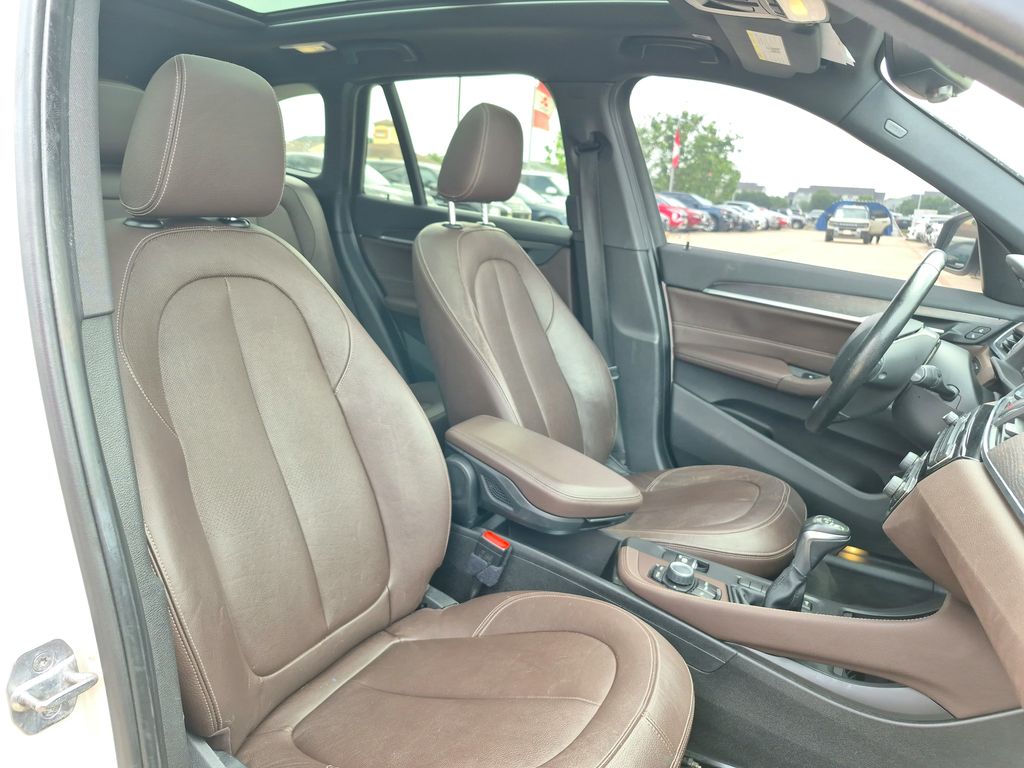 2017 BMW X1 sDrive28i White at Joe Myers Mazda Kia