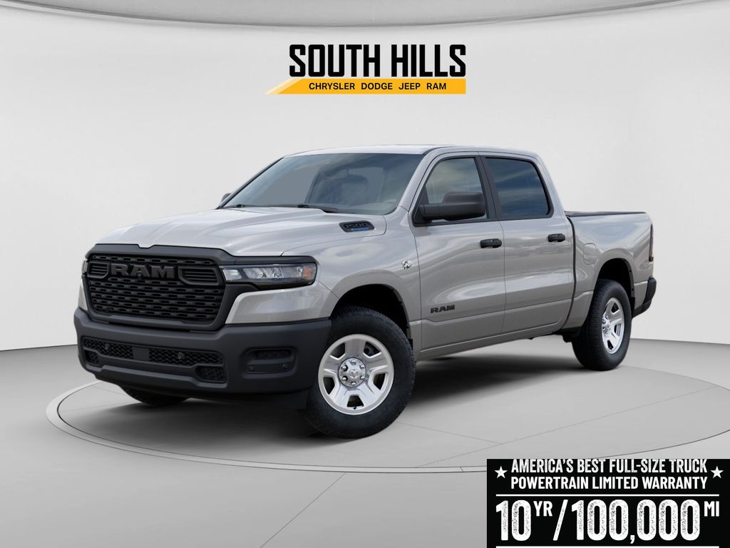 Silver Zynith 2026 RAM 1500 Pickup Truck Four-Wheel Drive 8-Speed Automatic