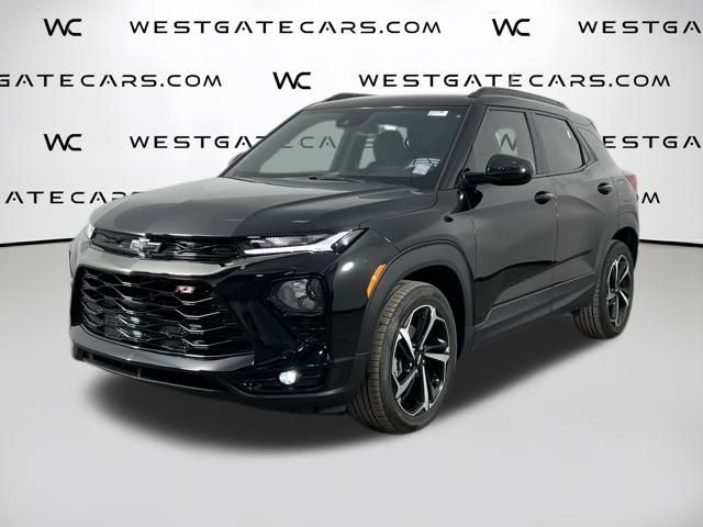 Mosaic Black Metallic 2023 Chevrolet Trailblazer SUV / Crossover Front-Wheel Drive Continuously Variable Transmission