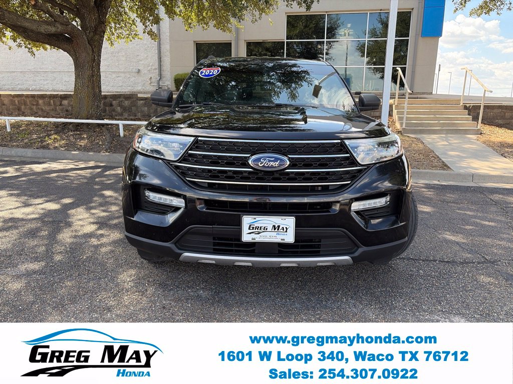 2020 Ford Explorer XLT Black at Greg May Honda