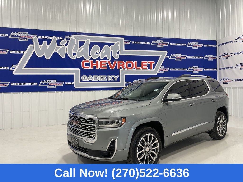 Sterling Metallic 2023 GMC Acadia Denali AWD SUV / Crossover Four-Wheel Drive 9-Speed Automatic