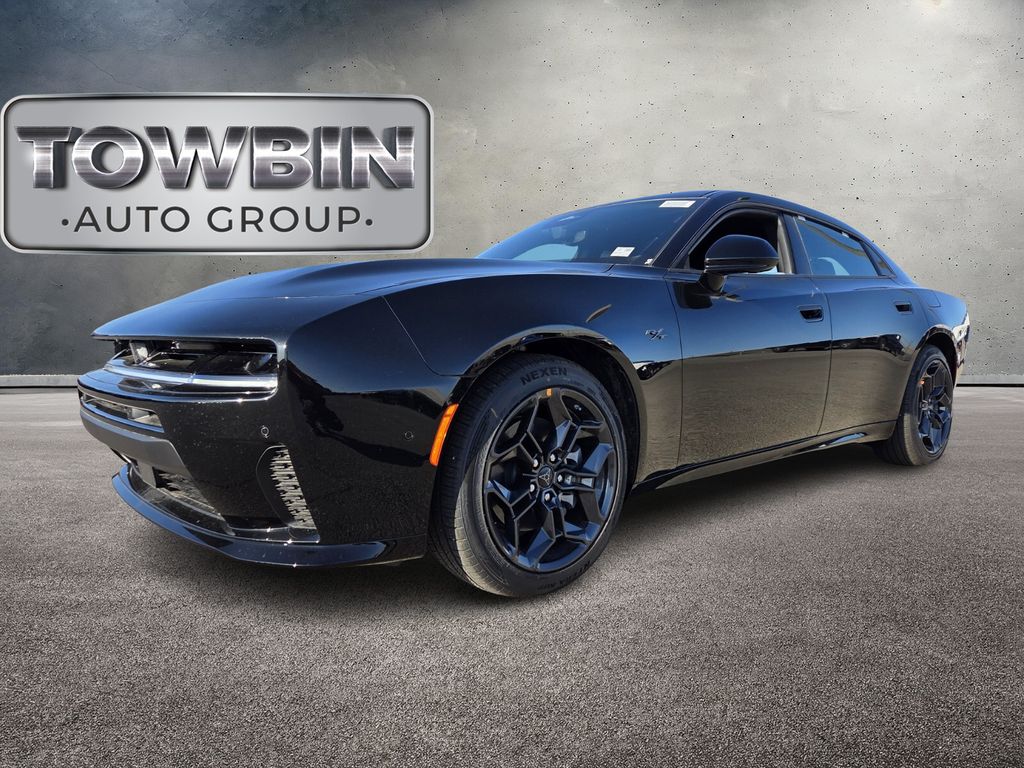 Diamond Black Crystal Pearlcoat 2026 Dodge Charger Sedan All-Wheel Drive 8-Speed Automatic