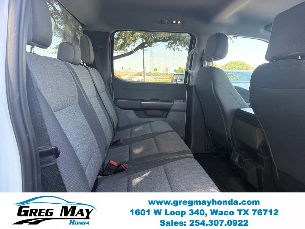 2024 Ford F-150 XL White at Greg May Honda