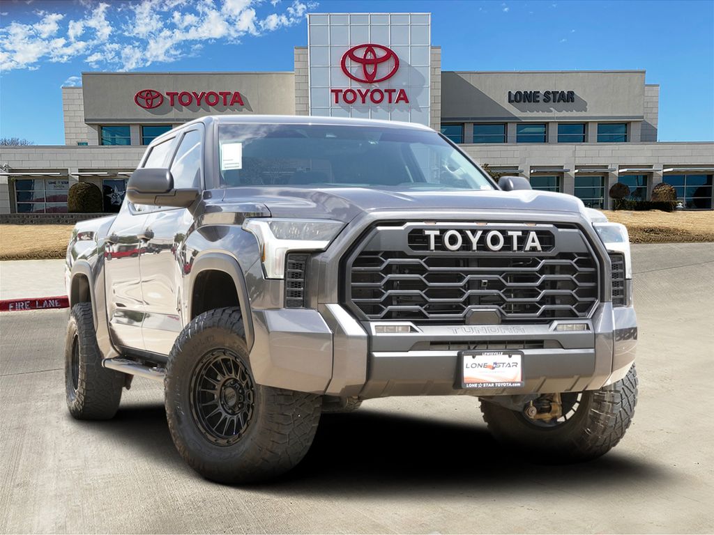 Magnetic Gray Metallic 2024 Toyota Tundra Pickup Truck Four-Wheel Drive Automatic