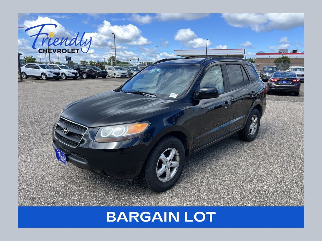 Black 2007 Hyundai Santa Fe SUV / Crossover All-Wheel Drive 4-Speed Automatic