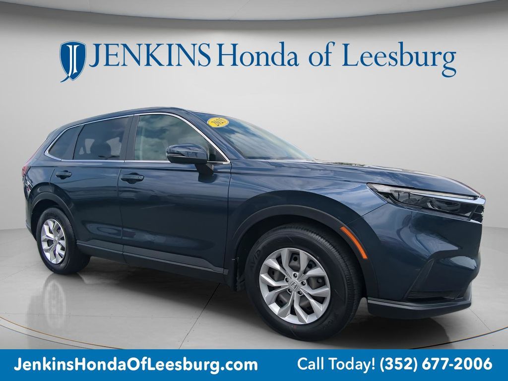 Blue 2025 Honda CR-V LX FWD SUV / Crossover Front-Wheel Drive Continuously Variable Transmission