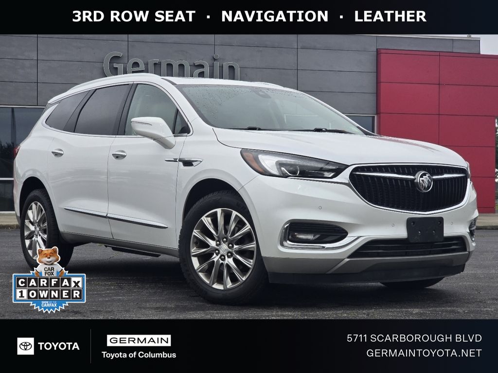 White Frost Tricoat 2021 Buick Enclave SUV / Crossover Four-Wheel Drive 9-Speed Automatic
