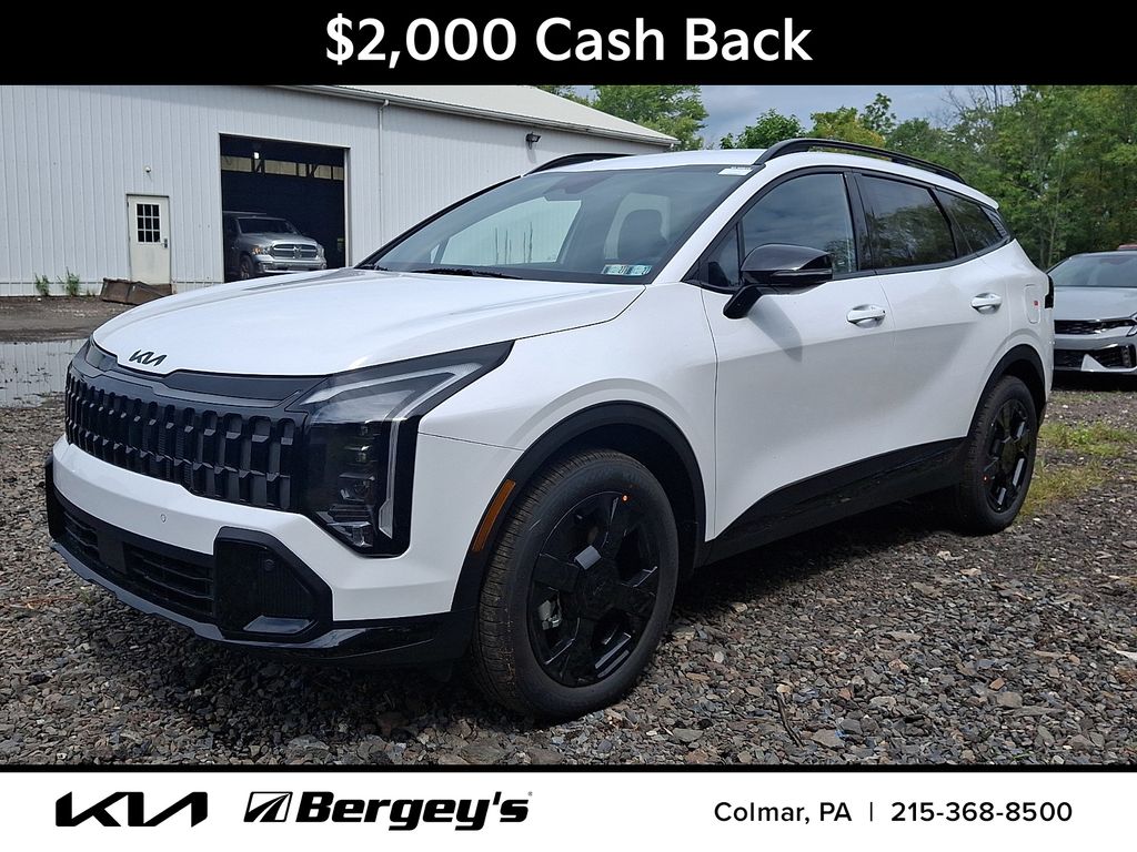 Glacial White Pearl 2026 Kia Sportage SUV / Crossover All-Wheel Drive 8-Speed Automatic