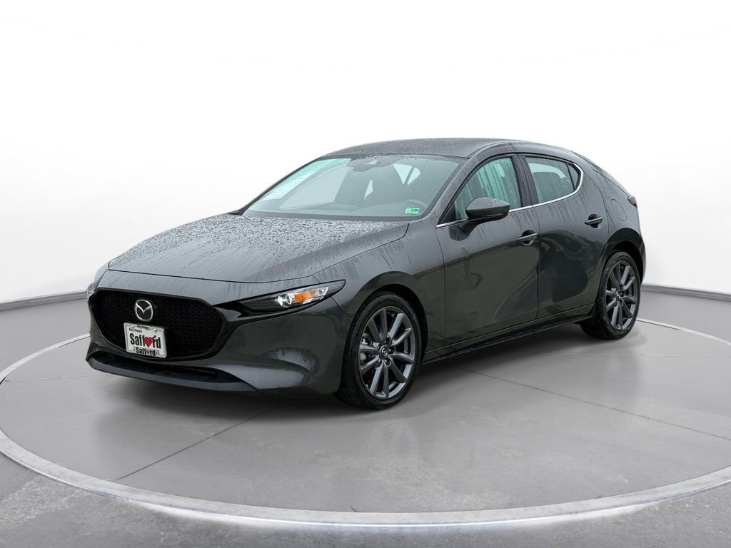 Machine Gray 2021 Mazda MAZDA3 Select Hatchback AWD Hatchback All-Wheel Drive 6-Speed Automatic