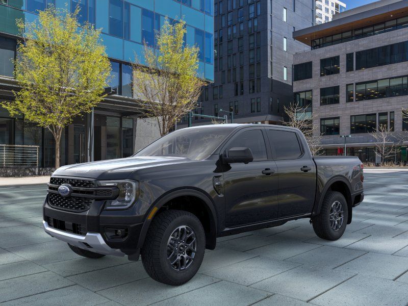 Shadow Black 2026 Ford Ranger Pickup Truck Four-Wheel Drive Automatic