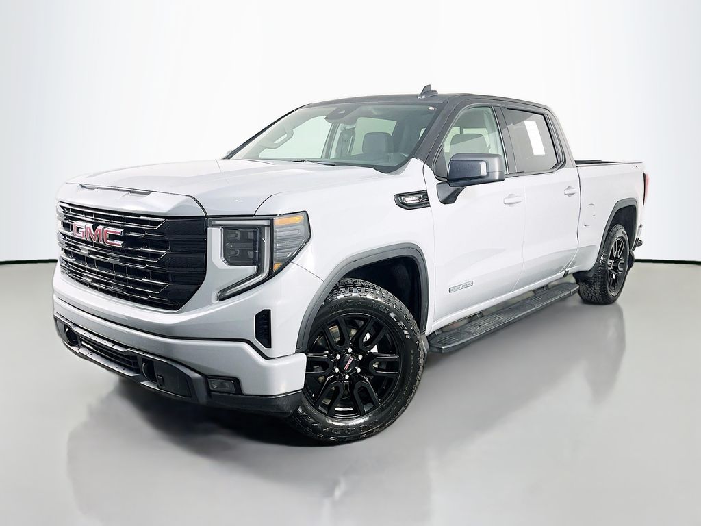 Thunderstorm Gray 2024 GMC Sierra 1500 Elevation Crew Cab 4WD Pickup Truck Four-Wheel Drive Automatic