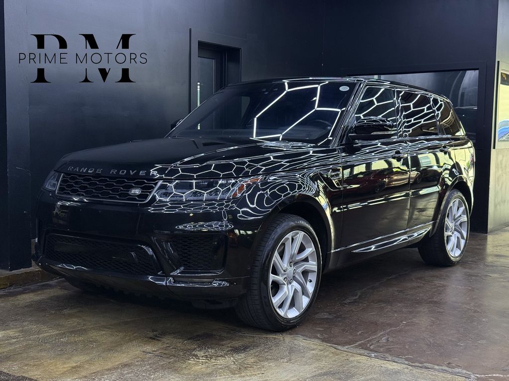 Black 2019 Land Rover Range Rover Sport SUV / Crossover All-Wheel Drive 8-Speed Automatic