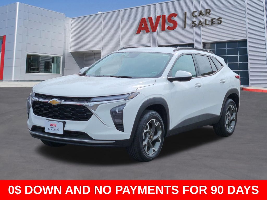 Summit White 2025 Chevrolet Trax LT FWD SUV / Crossover Front-Wheel Drive 6-Speed Automatic