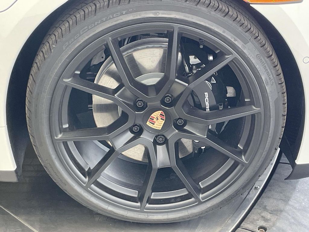 2026 Porsche Taycan 4 White at Audi Porsche Sewickley