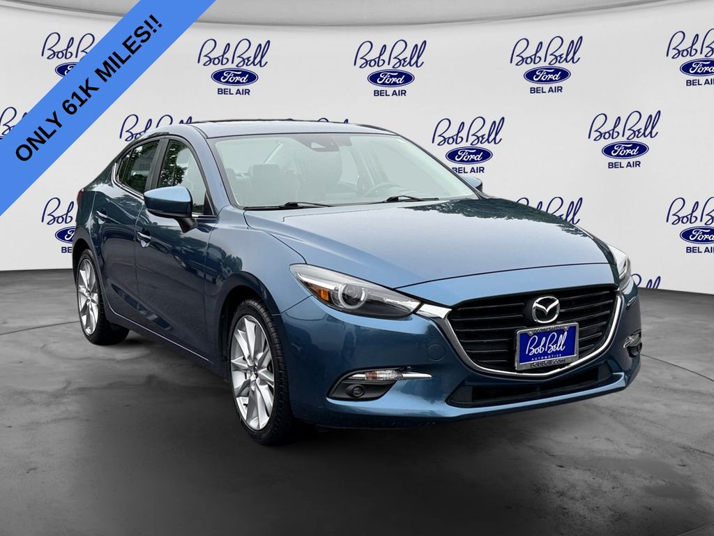 Eternal Blue Mica 2017 Mazda MAZDA3 Sedan Front-Wheel Drive 6-Speed Manual