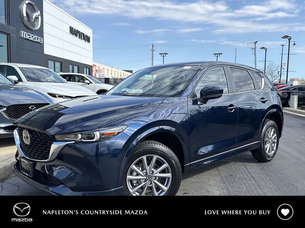 Deep Crystal Blue Mica 2025 Mazda CX-5 2.5 S Select AWD SUV / Crossover All-Wheel Drive 6-Speed Automatic