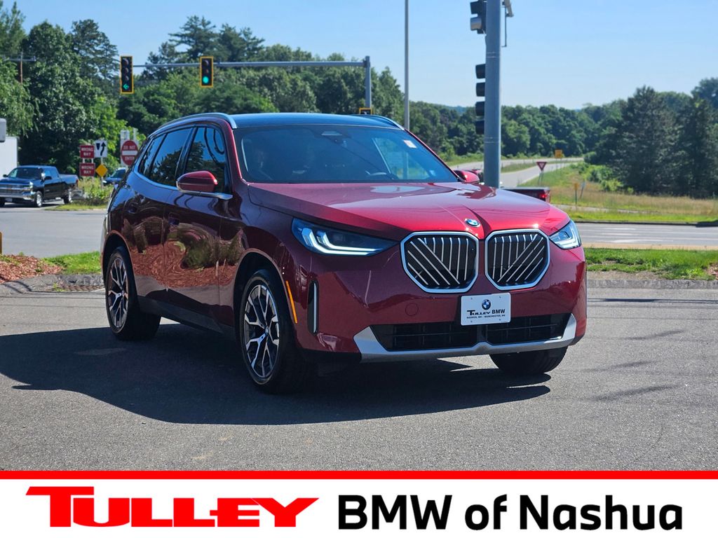 Vegas Red Metallic 2025 BMW X3 SUV / Crossover All-Wheel Drive 8-Speed Automatic