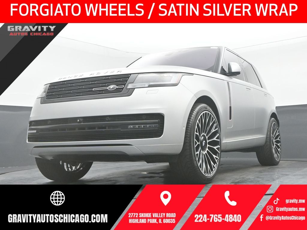 Santorini Black Metallic 2023 Land Rover Range Rover SUV / Crossover All-Wheel Drive 8-Speed Automatic