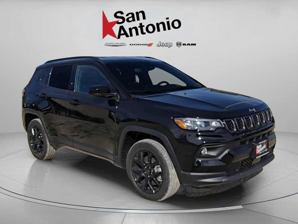 Diamond Black Crystal Pearlcoat 2026 Jeep Compass SUV / Crossover Four-Wheel Drive 8-Speed Automatic
