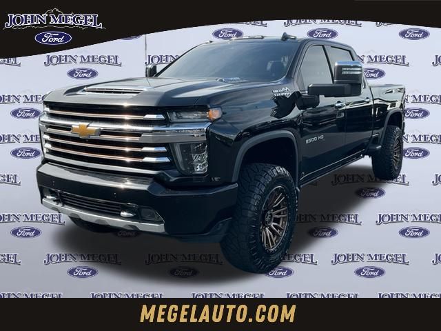 Black 2020 Chevrolet Silverado 2500HD Pickup Truck Four-Wheel Drive Automatic