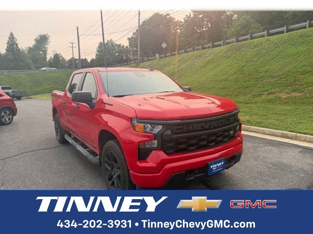 Red Hot 2026 Chevrolet Silverado 1500 Pickup Truck Four-Wheel Drive 8-Speed Automatic