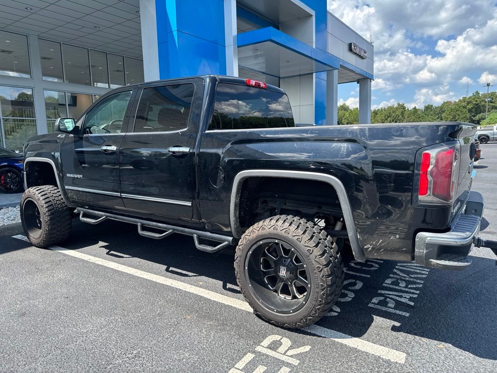 Black 2016 GMC Sierra 1500 Pickup Truck Four-Wheel Drive Automatic