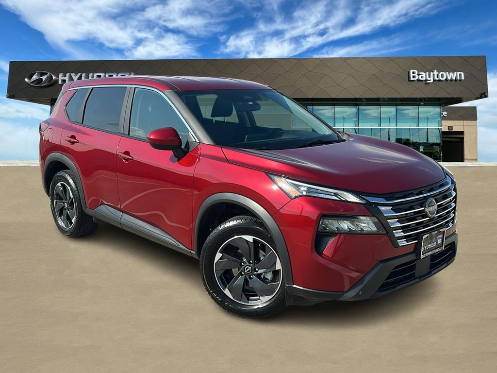 Red (Scarlet Ember Tintcoat) 2025 Nissan Rogue SUV / Crossover All-Wheel Drive Continuously Variable Transmission