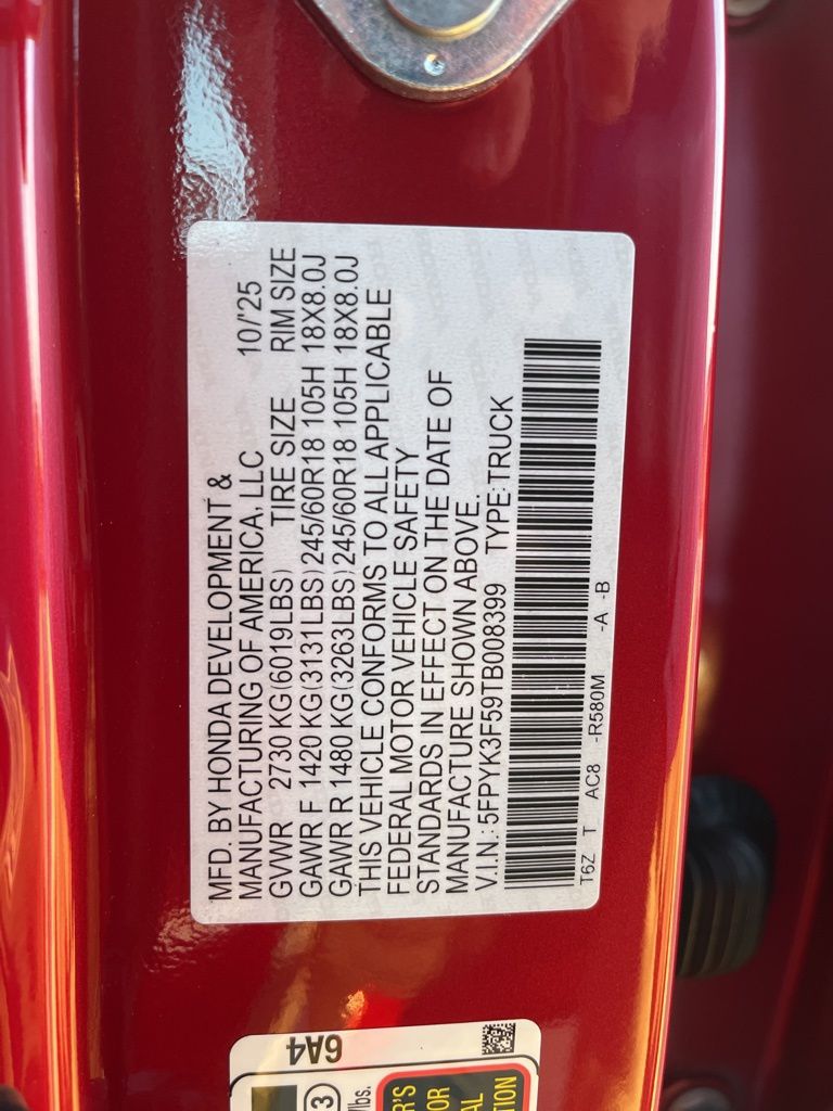 Thumbnail: 2026 Honda Ridgeline - 5